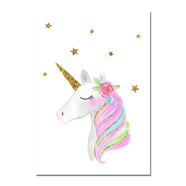 Custom Unicorn Personalized, canvas
