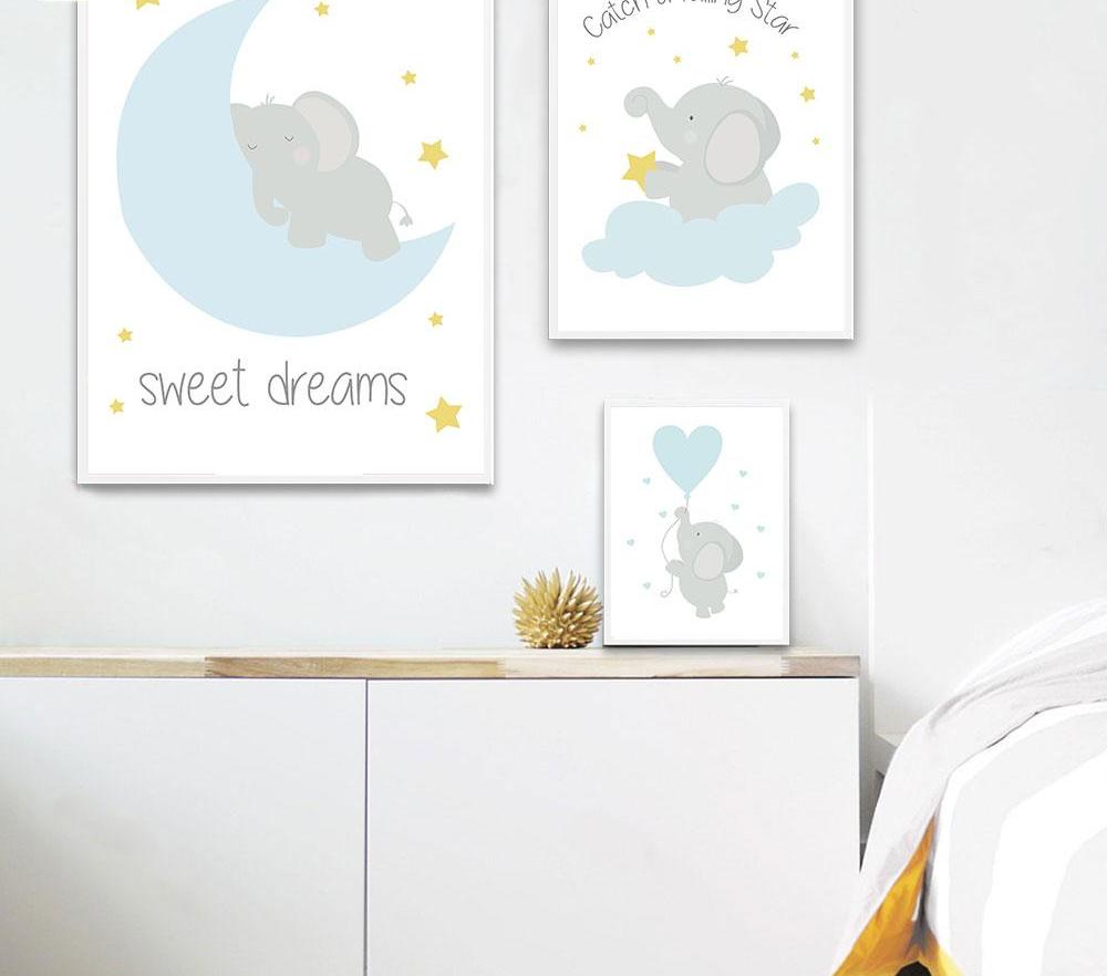 Baby nursery, canvas