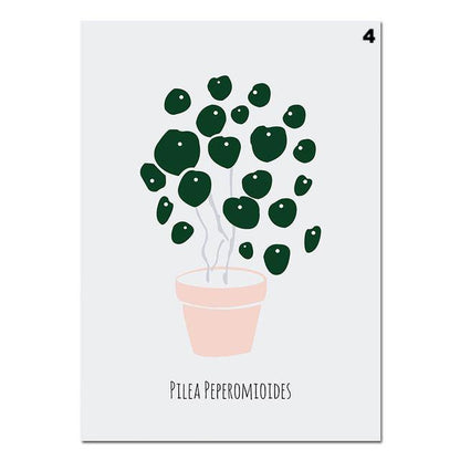 Scandinavian Plant Pots, canvas