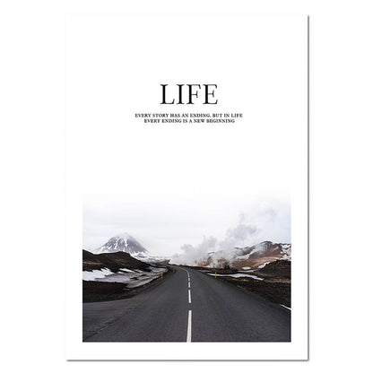 Forever and always, canvas