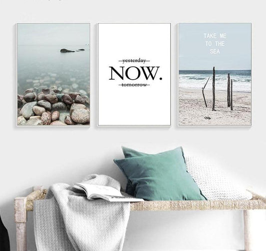 Pebble Beach, canvas