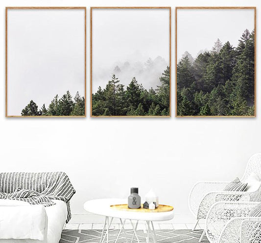 Scandinavian Fog, canvas