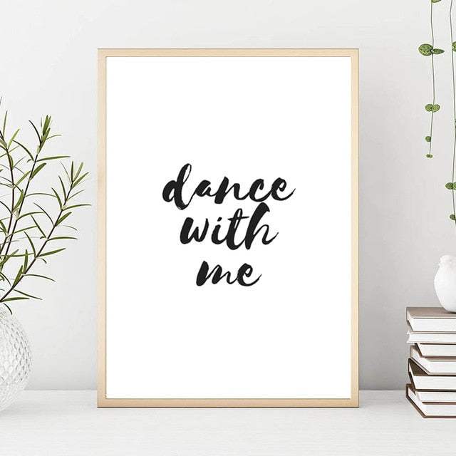Dance with me, canvas