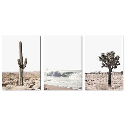 Desert Cactus, canvas